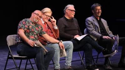 Boštjan Meglič, Vinko Šimek, Boris Kobal in Franci Kek (KULTURNI DOM GORICA)