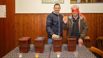 Žrebanje pustne loterije v Sovodnjah (TIBALDI)