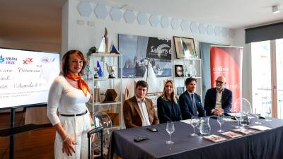 Udeležence srečanja je pozdravila tudi članica upravnega odbora Civibanka Lidia Glavina (LUCA TEDESCHI/FOTODAMJ@N)