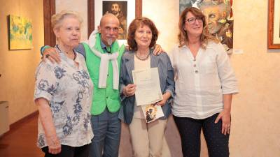 Z leve Franka Žgavec, Fabrizio Oreti, Maria Grazia in Silvia Paoletti (TIBALDI)