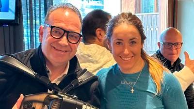 Denis Novato s Sofio Goggia (NOVATO)