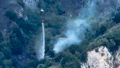 Današnje gašenje v Tipani (ALEN CECUTTI/FACEBOOK)