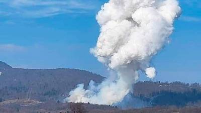 Prizorišče eksplozije (PGD DRAGOMER-LUKOVICA)