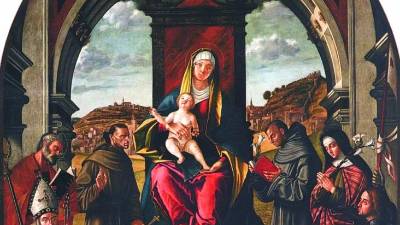 Od leta 1943 je umetnina domovala v Padovi, kjer so jo tudi restavrirali