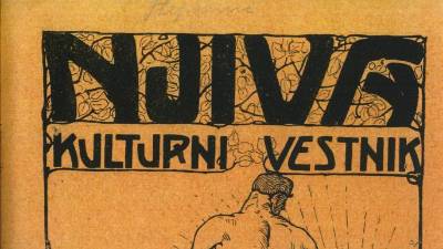 Detajl platnice kulturnega vestnika Njiva