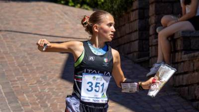 Nastja Ferluga na svetovnem prvenstvu (OSEBNI ARHIV)