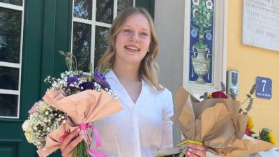 Lara Rebula, bo študijsko pot nadaljevala na zdravstvenem področju