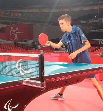 Matteo Parenzan na paralimpijskih igrah