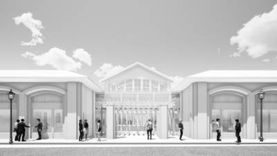 Tako bo zgledala obnovljena pokrita tržnica (C. M.)