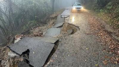 Posledice ujme v Goriških brdih (CZ OBČINE BRDA)
