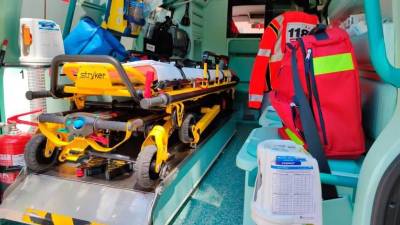 Simbolična fotografija reševalnega vozila (ARHIV)