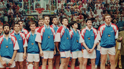 Jugoslovanska košarkarska reprezentanca v dokumentarnem filmu Izgubljeno moštvo