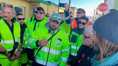 Stefano Puzzer, vodja proticepilnih protestov med pandemijo, je izgubil službo (FOTODAMJ@N)