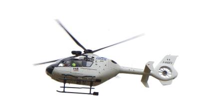 Na kraj nesreče je priletela tudi helikopterska nujna medicinska pomoč (ARHIV)