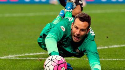 Interjev vratar Samir Handanović je po novem tudi kapetan ekipe (ANSA)