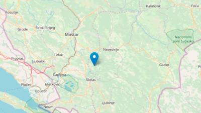 Žarišče potresa (INGV/© OPENSTREETMAP CONTRIBUTORS)