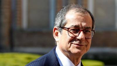 Finančni minister Giovanni Tria (ANSA)