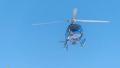 Pri iskanju sodeluje tudi helikopter (CNSAS FVG)