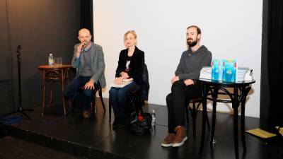 Predstavitev italijanskega prevoda dela Ivana Cankarja Hlapec Jernej in njegova pravica (FOTODAMJ@N)