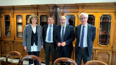 Ksenija Dobrila, Walter Bandelj, Vito Crimi in Fabrizio Ferragni