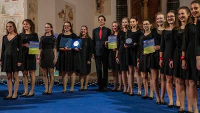 Dekliški zbor Igor Gruden slavil v Čedadu