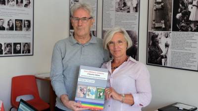 Franco Cecotti in Donatella Crismani z novo publikacijo