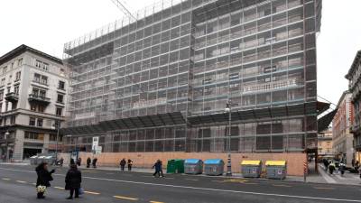 V Ul. Mazzini gradijo hotel Hilton (FOTOAMJ@N)