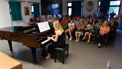 Utrinek z glasbene revije v Slomškovem domu v Križu (FOTODAMJ@N)