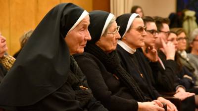 Sestra Gabrijela Koncilija in tržaške šolske sestre (FOTODAMJ@N)