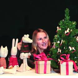 Prizor predstave Kroki in prijatelji (FRU-FRU)