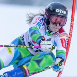 Ana Bucik Jogan ima eno uvrstitev na stopničke v svetovnem pokalu (FB/SLOSKI ALPINE TEAM)
