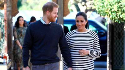 Princ Harry in njegova soproga Meghan (ANSA)