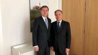 Miro Cerar in Enzo Moavero (MZZ)