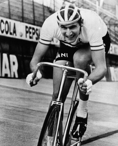 Doberdobski kolesar Jurij Uršič v akciji na velodromu (ARHIV/SLOSPORT.ORG)