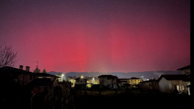 Severni sij v kraju Reana del Rojale na Videmskem (EDOARDO MAZZA/SEI DEL FVG SE)