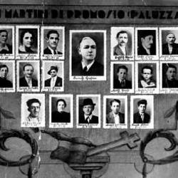 Del žrtev nacifašističnega pokola v dolini potoka But v Karniji, ki se je pripetil 21. in 22. julija 1944 (ANPI)