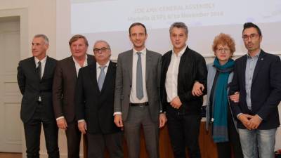 Ekipa je dogodek predstavila v deželni palači