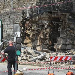 Posledice neurja v Ulici Giulia (FOTODAMJ@N)