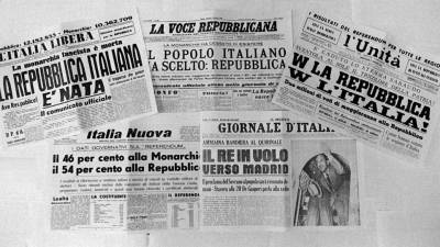 Naslovnice italijanskih dnevniku na dan po referendumu (ANSA)