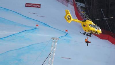 Klemna Kosija so v bolnišnico odpeljali s helikopterjem (AP)