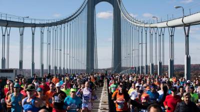 Start newyorškega maratona (ANSA)