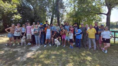 Druženje med ribiči in slepimi po tekmovanju (VIPAVA)
