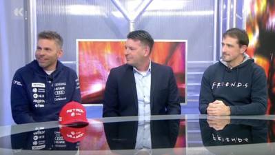 Z leve: Aleš Sever, Rok Božič in Saš Lasan