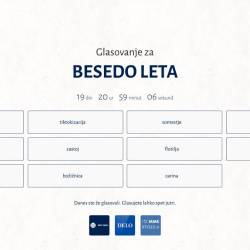 Znanih 11 finalistk za besedo leta