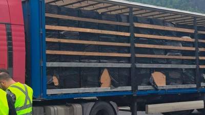 Zaseženi tovor tobaka (FINANČNA POLICIJA)