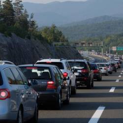 Vrsta na hrvaški avtocesti (ARHIV)