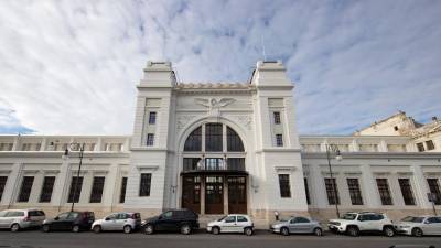 Železniška postaja pri Svetem Andreju, arhivski posnetek (FOTODAMJ@N)