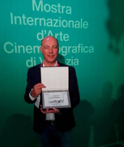 Giuseppe Longo z nagrado Lizzani (FOTO GL)