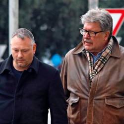 Igor Bavčar (desno) je oproščen obtožb zlorabe položaja pri prodaji delnic družbe Intereuropa (PRIMORSKE NOVICE/ZDRAVKO PRIMOŽIČ/FPA)
