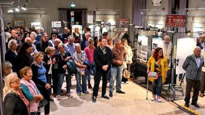 Zanimanje za razstavo o openskem tramvaju je veliko (FOTODAMJ@N)